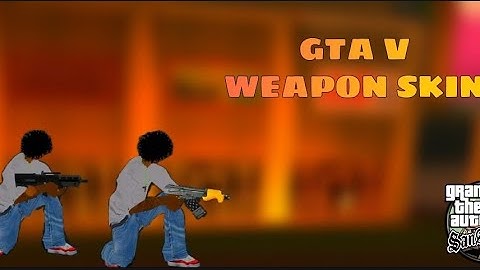 GTA V WEAPON SKIN MOD (TUTORIAL)