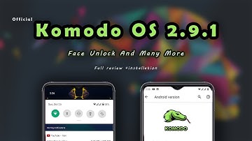 Official Komodo OS 2.9.1 for Redmi Note 8/8T | Face Unlock + Many More