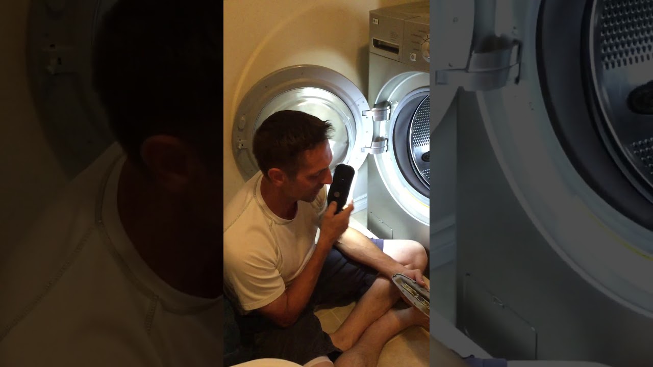 How to clean LG Front load washer part 2 of 3 - YouTube