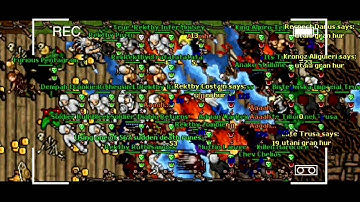 Tibia | WAR MODE ON SHIVERA & Fortera GLOBAL NET