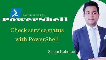Check Service Status with PowerShell