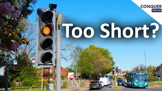 Is the Amber Traffic Light Too Short and Dangerous in the UK?