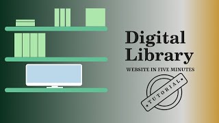 How to create a digital library website using PHP and JSON for beginners 