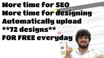 How to automate your print on demand uploads to maximise efficiency - 72 uploads a day for free