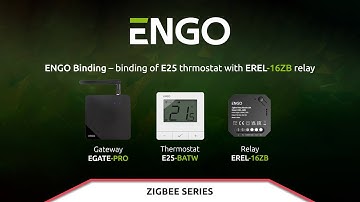 ENGO Binding - binding of E25 thrmostat with EREL-16ZB relay