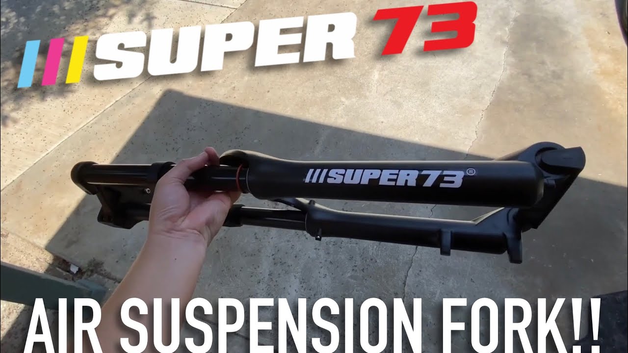 Super73 Fork Suspension arrived! Group ride footage. YouTube