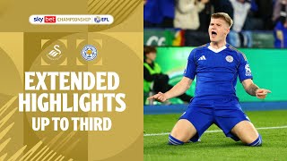 UP TO THIRD! | Swansea City v Leicester City extended highlights