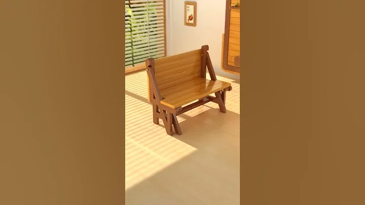 Folding table and folding chair design #classicwood#furniture Design