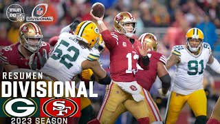 Green Bay Packers vs. San Francisco 49ers | Divisional | Resumen NFL en español | NFL Highlights image