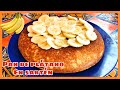 Pan de plátano/banana en SARTÉN sin horno (la mejor receta) 🍌