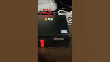 MacOS Sonoma on a Lenovo Tiny PC 😱✅ (Hackintosh☠️)  #macos #hackintosh #apple #macbook #sonoma #mac