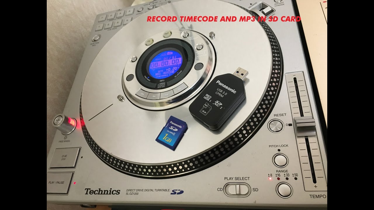 Technics SLDZ1200 : platine cd et mp3