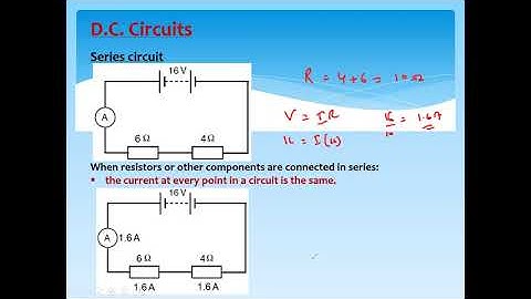 Electric Circuits Cambridge IGCSE O level Physics 0625 0972 5054 Lesson 63 part a