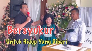 Ibadah Ucapan Syukur Ulang Tahun Joy Tobing!