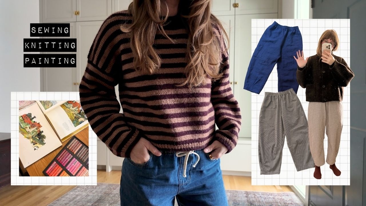 What I made recently (good & bad) and current works in progress.