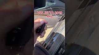 Volkswagen Jetta 2019 AKL smart key programming