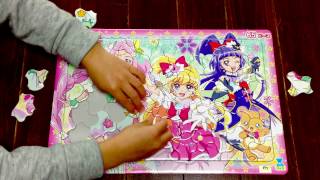 まほプリ 魔法つかいプリキュア！ 65ピースパズルをやってみました。