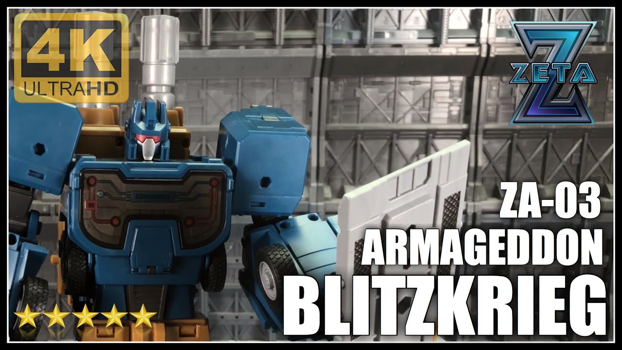 New Transformers  Zeta Toys ZA-03 Armageddon G1 Onslaught Masterpiece Toy 
