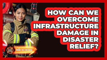 How Can We Overcome Infrastructure Damage In Disaster Relief? - Inside the Firehouse