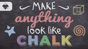 Fun & Easy Chalk Effect Using Custom Filters in Inkscape