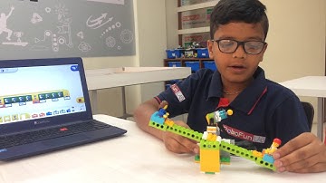 Lego Wedo 2.0 Project Playground - Seesaw  Explained By Soham Laladia From Robofunlab Porbandar