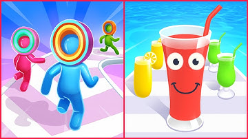 Juice Run Vs Layer Man - I Found Epic Max Level New Update Gameplay Walkthrough 