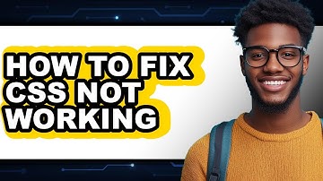 How to Fix Css Not Working (only Way)