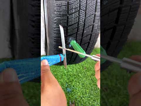 Quick Fix for Flat Tires: The $1.5 Solution! 🚙