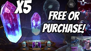 Free or Paid 7 Star Stealth Suit Spider-Man Chase Event in Marvel Contest of Champions