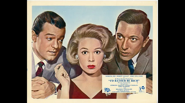 I'd Rather Be Rich" 1964 - Sandra Dee - Robert Gou...
