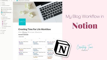 My Blog Workflow in Notion - An Awesome Productivity Tool
