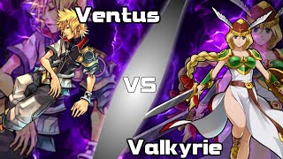 Ventus(Yu) vs Valkyrie(SwordGrayFire) | Alphabet Collab Entry