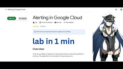 Alerting in Google Cloud || Lab Solution || Qwiklabs Arcade 2024