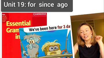 Red Murphy Unit 19: For Since Ago | English Grammar for Beginners