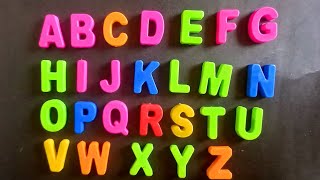 English Alphabet in Lowercase Letters Drawing, Coloring for kids, Toddlers| Learn Letters