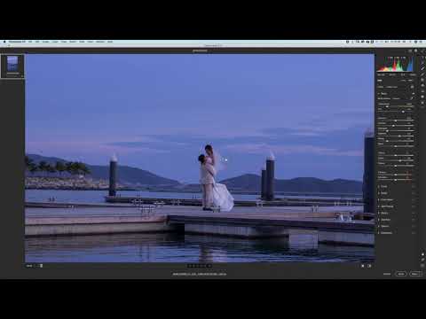 Video Hướng dẫn làm màu cưới Xanh Tím ngoài. biển - youtube
