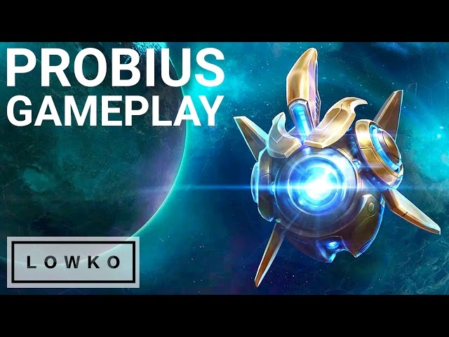 The next Heroes of the Storm hero is called Probius – he's a probe