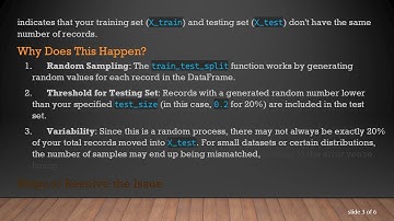Understanding the Inconsistent Number of Samples Error in Python