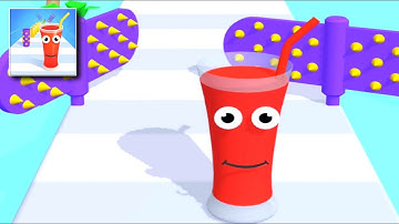 Juice Run Game 🥤🥛🧃 All Levels Max Level Gameplay Android iOS levels 7-9