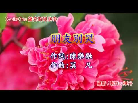 Louis Chiu 薩克斯風演奏~~朋友別哭 (呂方)