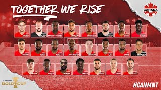 Canada Squad Gold Cup 2021
