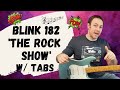 Blink 182 The Rock Show Guitar Lesson + Tutorial