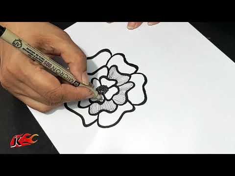 Doodle Zentangle Art JK Arts 283