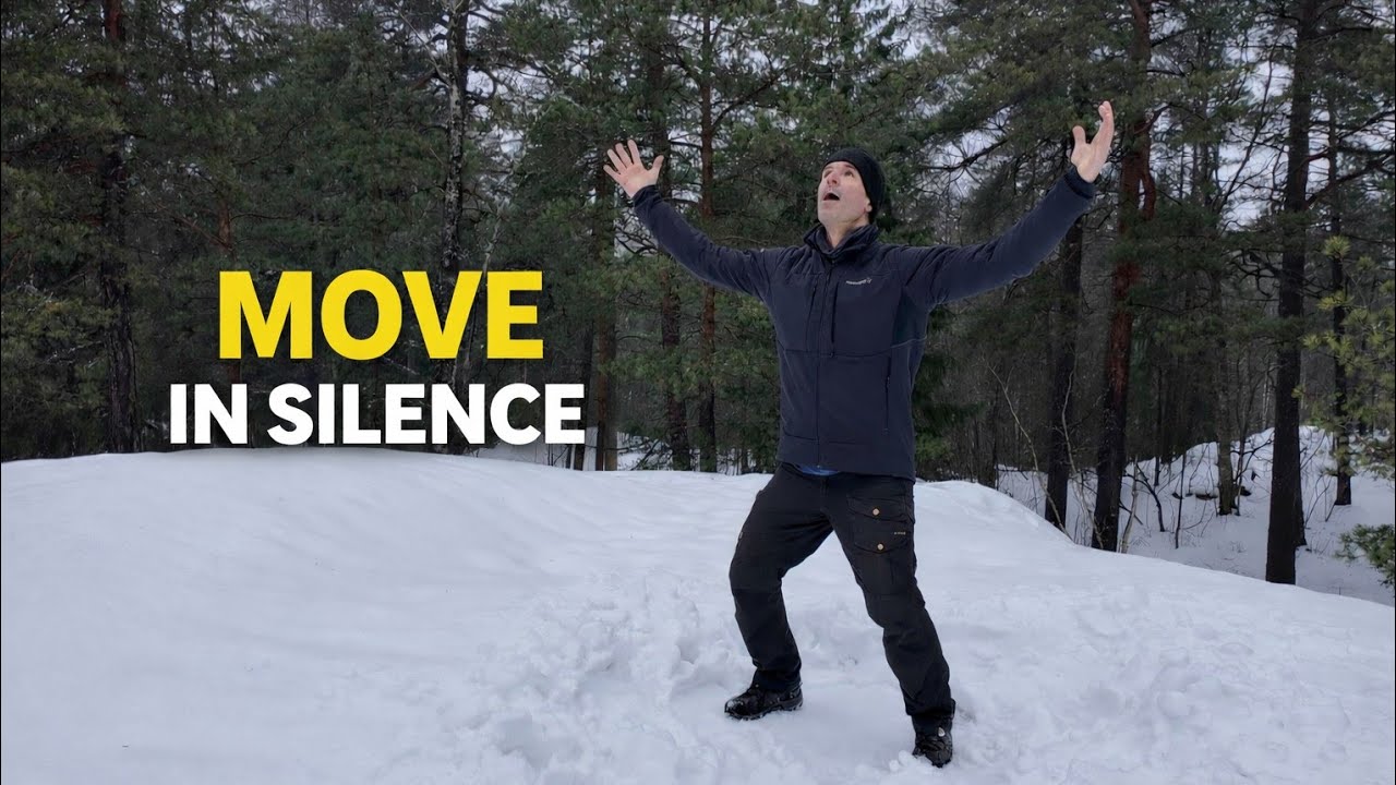 8-Minute Silent Qi Gong Workout | No Talking Moving Meditation (Low Impact)