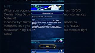 Yugioh Duel Links - Duel Quiz: President of Machines x Declan Akaba screenshot 3