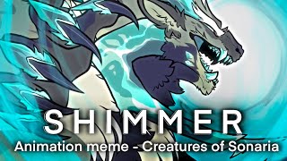 SHIMMER - Animation Meme // Creatures of Sonaria // FT: Winter boss & Mini Bosses (FLASHING LIGHTS)