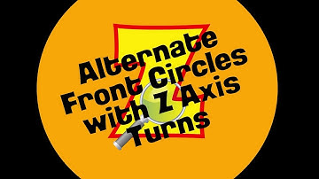 INDIAN CLUBS | Asynchronous Front Circles with Z Axis Turns