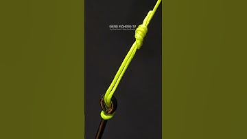The EASIEST Loop Knot | Surgeon Loop Knot