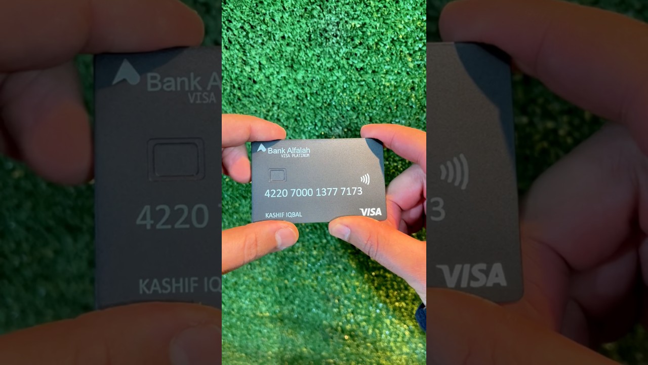 Premium Banking Upgrade | Bank Alfalah Metal ATM Card Dispatch