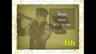 FE: Path of Radiance w/ Agrsn: Ch29 p11: Stats/Extras